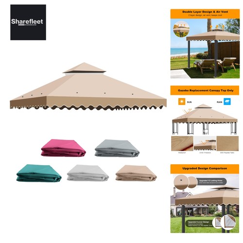 Gazebo roof 3x3m replacement - gazebo,