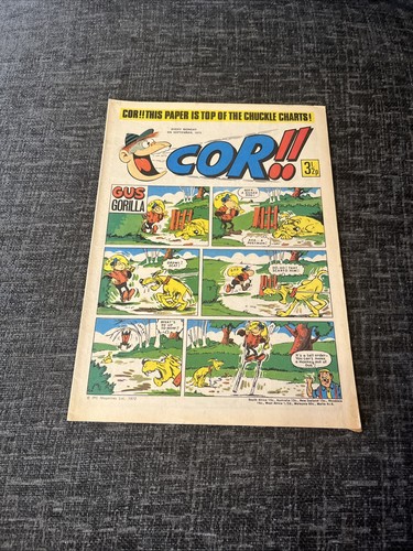 Cor comic september - september, 1972