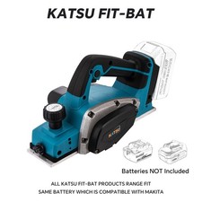 EX RETURN KATSU Cordless Planer 82mm Brusless Motor NO BATTERY