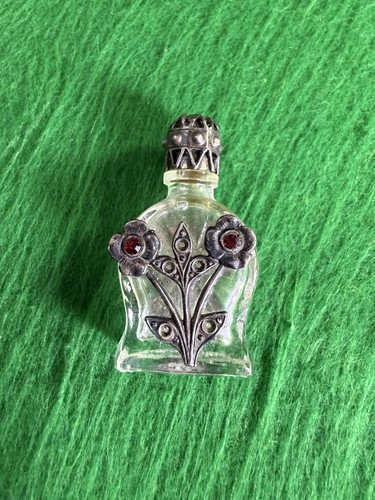 1950 mini glass perfume - 1950’s,