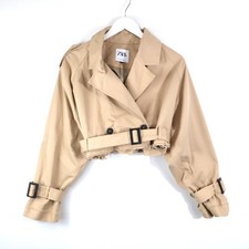 Zara Women's Cropped Trench