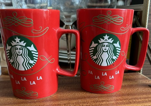 Two 2020 starbucks - ceramic, tea