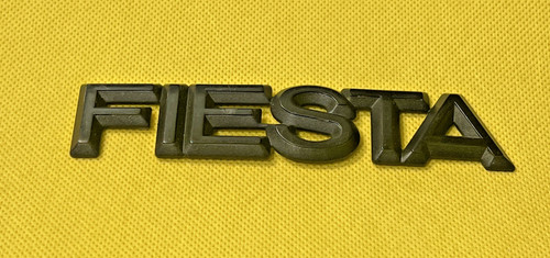Ford fiesta boot badge - boot, emblem
