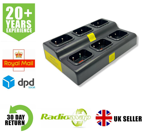 Sepura six bay charger - bay,