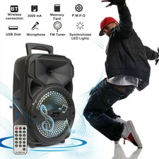 8" 1000W Portable Bluetooth