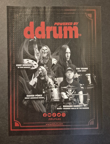 Ddrum powered in - ddrum,