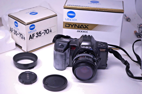 Minolta dynax 8000i camera - minolta,