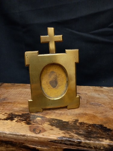 Antique brass religious - antique,