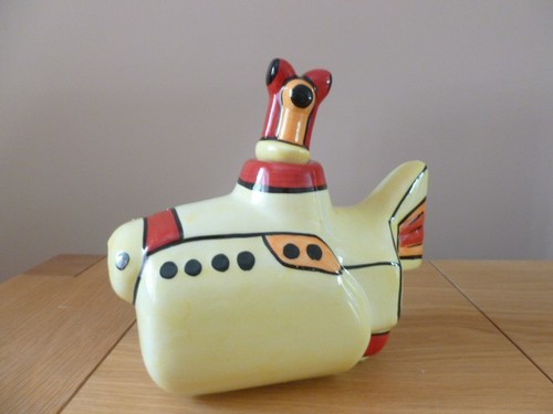 Lorna bailey teapot yellow - lorna,