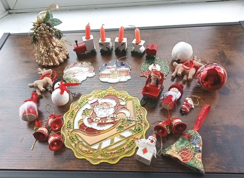 Job lot vintage christmas - lot,