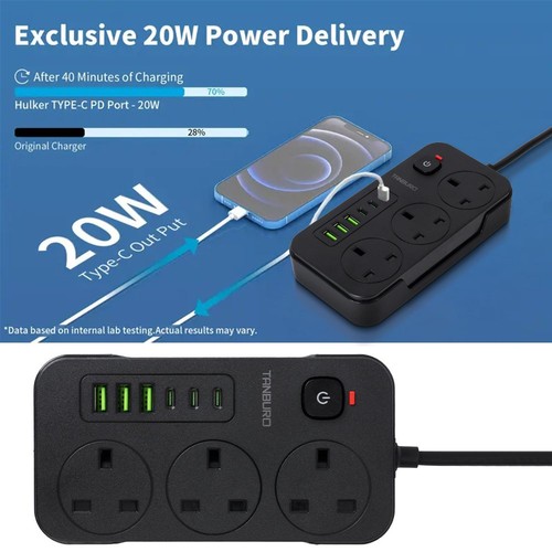 Surge protected extension lead - protected,