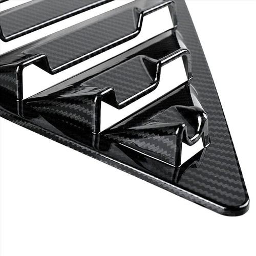 Rear quarter window - window, louvers