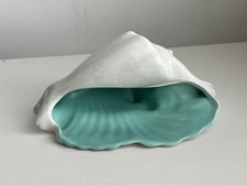 Poole Pottery Twin Tone Conch Sea Shell Ornament 19cm
