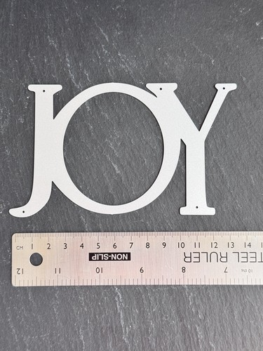 Metal die christmas joy santa - metal,