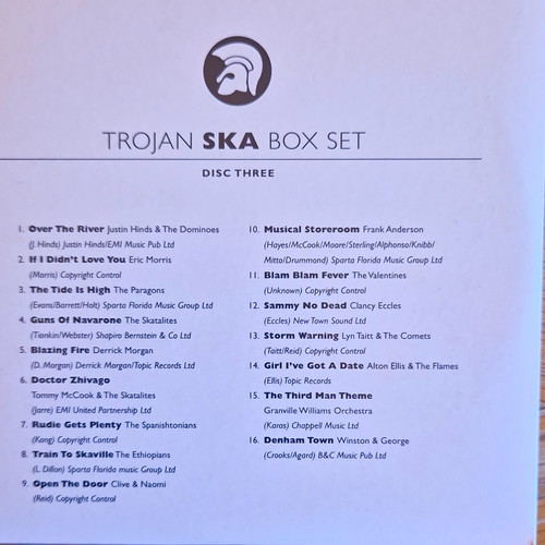 Trojan ska box set - box,