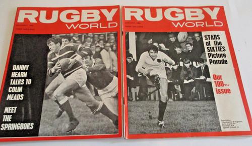 1969 rugby world magazines - 1969,