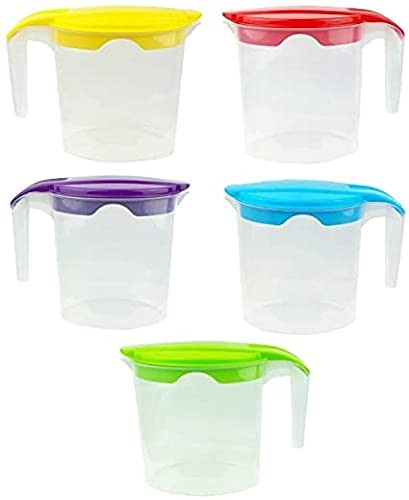 Plastic jug 1litre fridge - plastic,