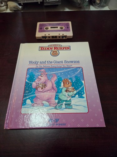 Teddy ruxpin wooly - ruxpin, and