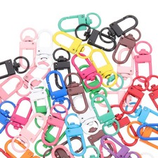 50 Pcs Swivel Keychain Clasp