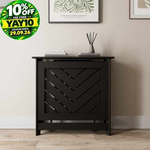 Radiator cover black modern - radiator,