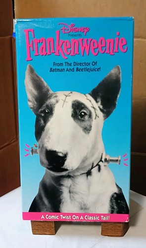 Frankenweenie tim - (vhs, 1992)