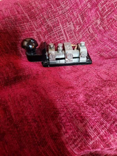 Vintage morse code key - vintage, 8