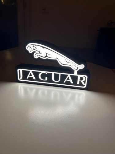 Jaguar logo led light box - jaguar,