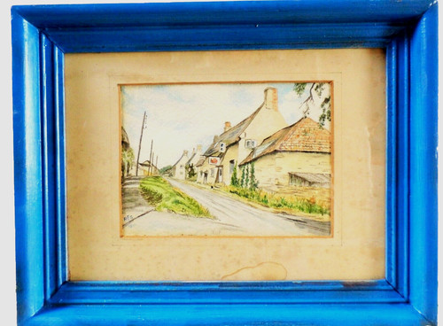 English village painting early - english,