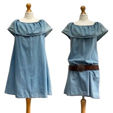 Boho Dress Size 12 14 Denim
