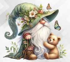 Gnome Gonk Teddy Bear Wall