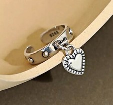 925 silver ring - 925, heart