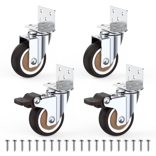 Holkie side mount castors - side,