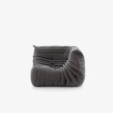 Grey Ligne Roset Togo Chair 