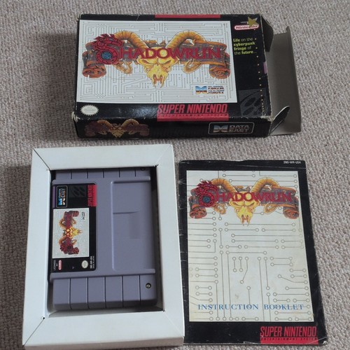 Shadowrun nintendo snes - nintendo,