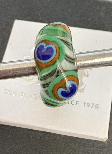 Trollbeads prehnite peacock - trollbeads,