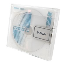 Denon Lapisia 80 Minute Recordable MiniDisc Blue - Rare Japanese Import MD