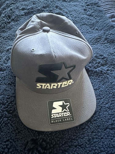 Starter black label snapback - black,