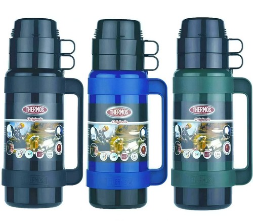 Glass vacuum flask - glass, thermos