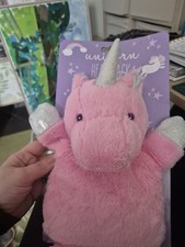 Unicorn Microwaveable Hand Warmer Bed Heat Pack Wheat Bag Cover Snuggles