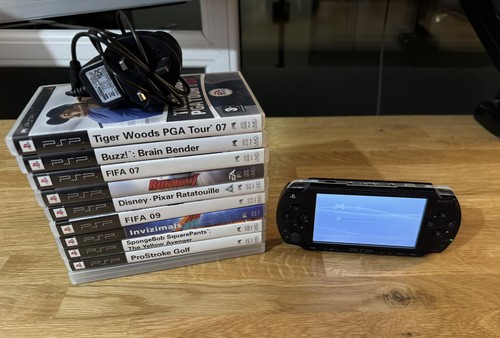 Sony psp black handheld - psp,