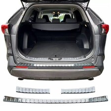Chrome rear bumper protector - chrome,