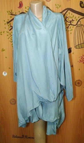 Grizas blue bamboo - bamboo, silk