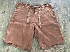 Braintree Men’s 100% Hemp Shorts “Burnt Orange” Regular Fit W36 BNWOT RRP £59