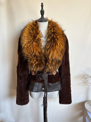 Vintawomens brown orange rex - brown,