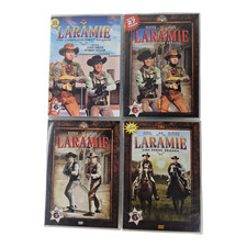 Laramie Complete Series Season 1-4 1 2 3 4 DVD Set Western TV - READ DESCRIPTION
