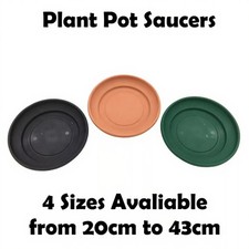 Plant pot saucer round strong - saucer,