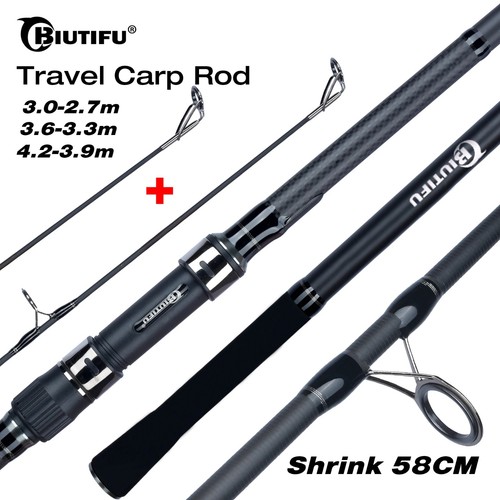 Carbon fiber carp fishing rod - carbon,