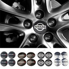 4PCS 56mm 60mm 65mm Car Wheel Center Hub Cap Emblem Sticker For Nissan