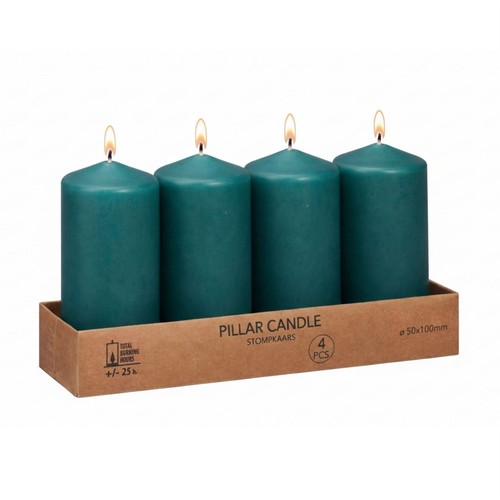 Set dark teal - 4, pillar