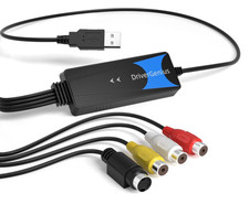 DriverGenius USB 2.0 Video Capture Grabber VHS to DVD Composite Input NEW